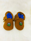 Baby's First Moccasins Made of Deer Hide