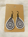 Embroidered Earrings