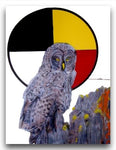 "Grey Owl", Original Native Canadian Painting