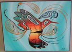 Hummingbird, Native Canadian Painting
