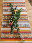 Traditional Hand-Woven Table Runner / Tablecloth for Two / Wall Decor