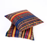 Colorful Decorative Inca Pillows, Tribal Pattern
