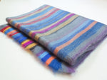 Colorful Handmade Alpaca Wool Scarf / Shawl