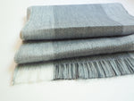 Royal Blue Alpaca Wool Infinity Scarf / Shawl