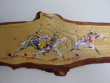 "Wind Riders" Hand-Painted on Wood