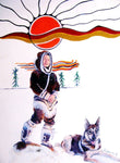 "Nation Builder", Original Native Canadian Painting