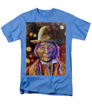 Sitting Bull Spirit Orbs, Native Artwork - Men's T-Shirt  (Regular Fit)