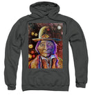 Sitting Bull Spirit Orbs, Native Artwork - Sweatshirt