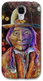 Sitting Bull Spirit Orbs, Native Artwork - Phone Case