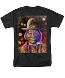 Sitting Bull Spirit Orbs, Native Artwork - Men's T-Shirt  (Regular Fit)