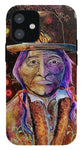 Sitting Bull Spirit Orbs, Native Artwork - Phone Case