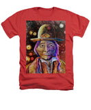 Sitting Bull Spirit Orbs, Native Artwork - Heathers T-Shirt