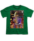 Sitting Bull Spirit Orbs, Native Artwork - Youth T-Shirt
