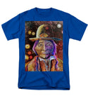 Sitting Bull Spirit Orbs, Native Artwork - Men's T-Shirt  (Regular Fit)