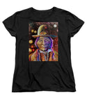 Sitting Bull Spirit Orbs, Native Artwork - Women's T-Shirt (Standard Fit)