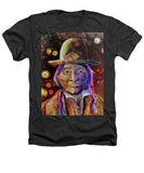Sitting Bull Spirit Orbs, Native Artwork - Heathers T-Shirt